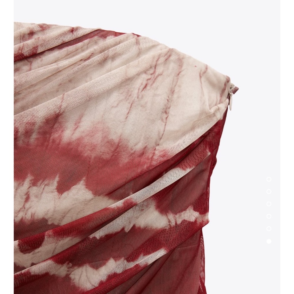 PRINTED MIDI DRESS - Picture 5 of 5